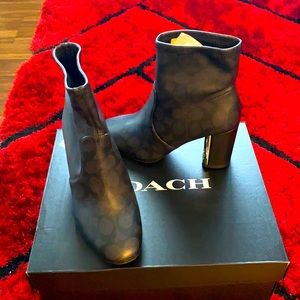 Brand New Coach ankle Boots